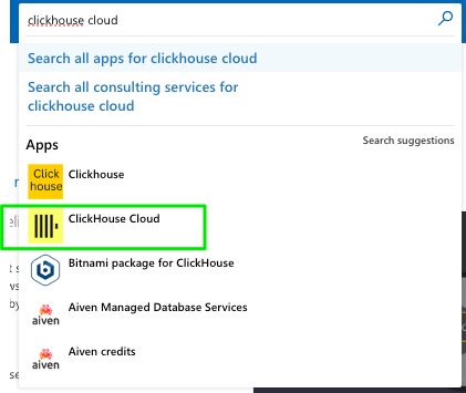 ClickHouse Cloud sign up info form - Zoomed