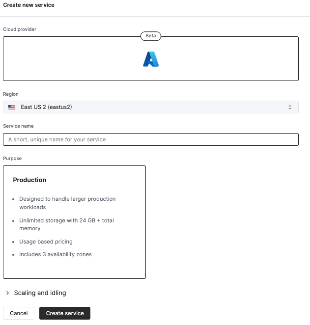 ClickHouse Cloud sign up info form - Zoomed