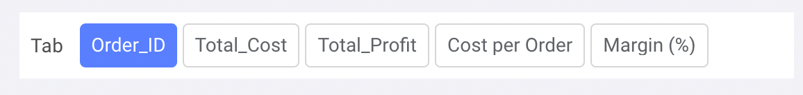 Metrics control with renamed filters ready to save to dashboard - Zoomed
